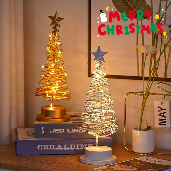 LED Christmas Tree Spiral Light